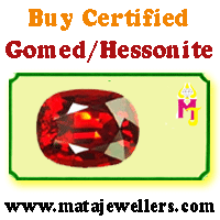 buy gomed, hessonite on line from trusted jwellers of ujjain