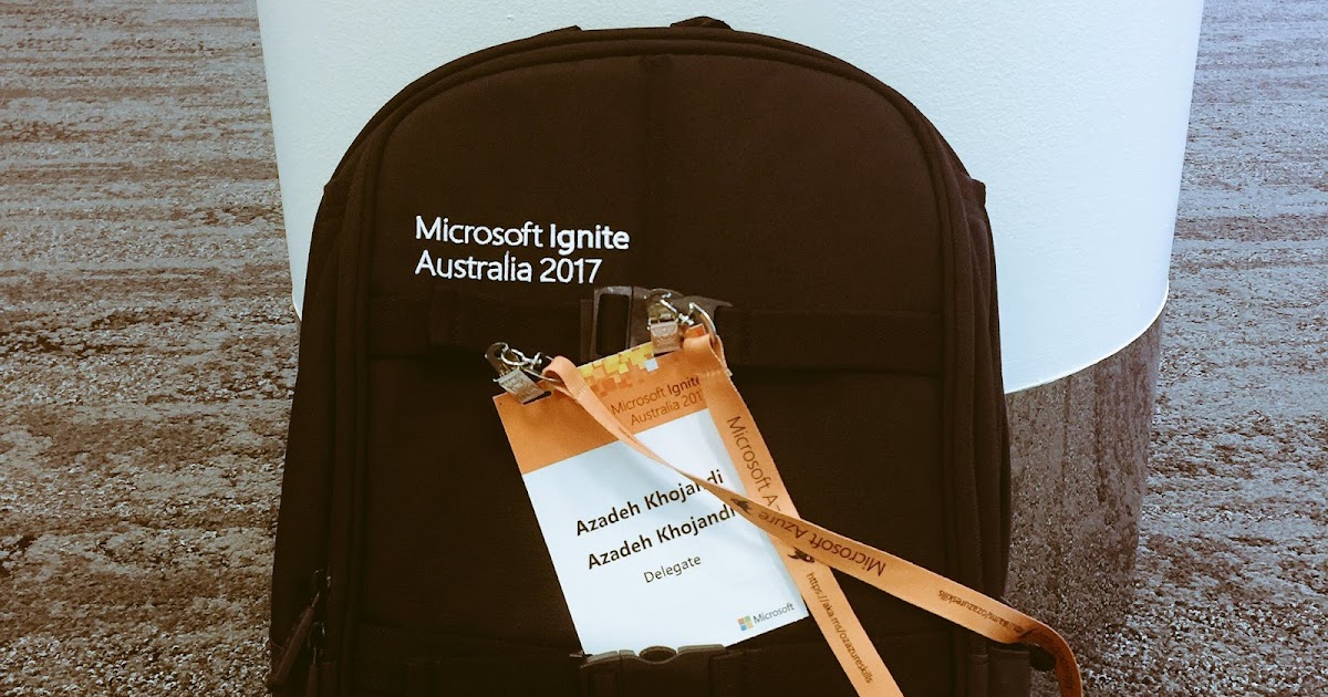 My schedule Ignite 2017 My schedule Ignite 2017