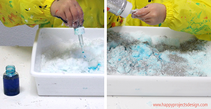 Nieve artificial diy