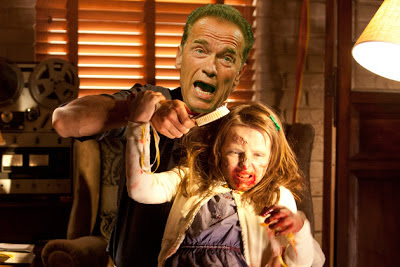 Arnold Schwarzenegger e la figlia Zombie del Governatore (by ScreenCrush)