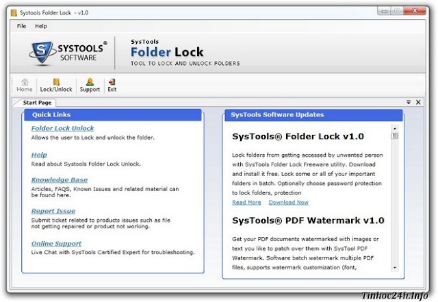 SysTools Folder Lock Screenshots 1