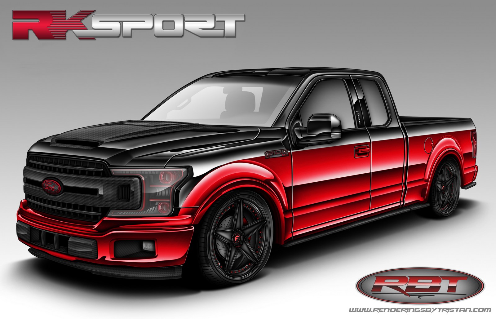 Ford Previews Eight Custom F-Series Pickups For SEMA | Carscoops
