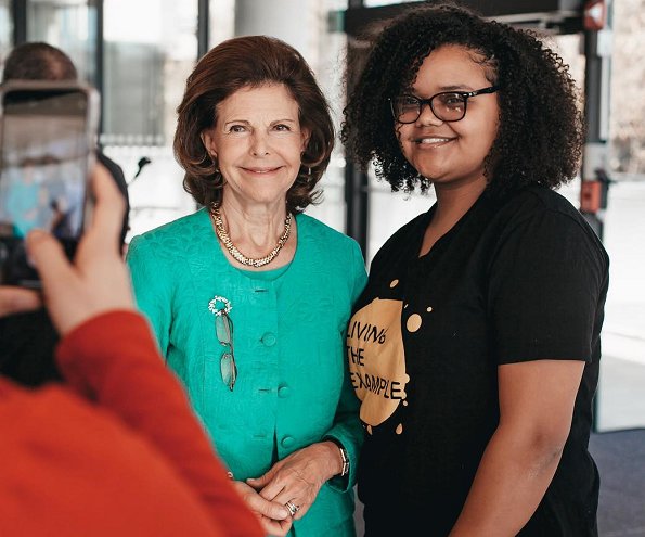 Queen Silvia of  Sweden attended ‘In Light of Youth’ Benefit Dinner of Mentor Foundation USA