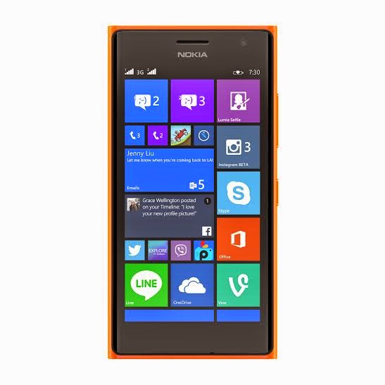 Microsoft Lumia 730 orange