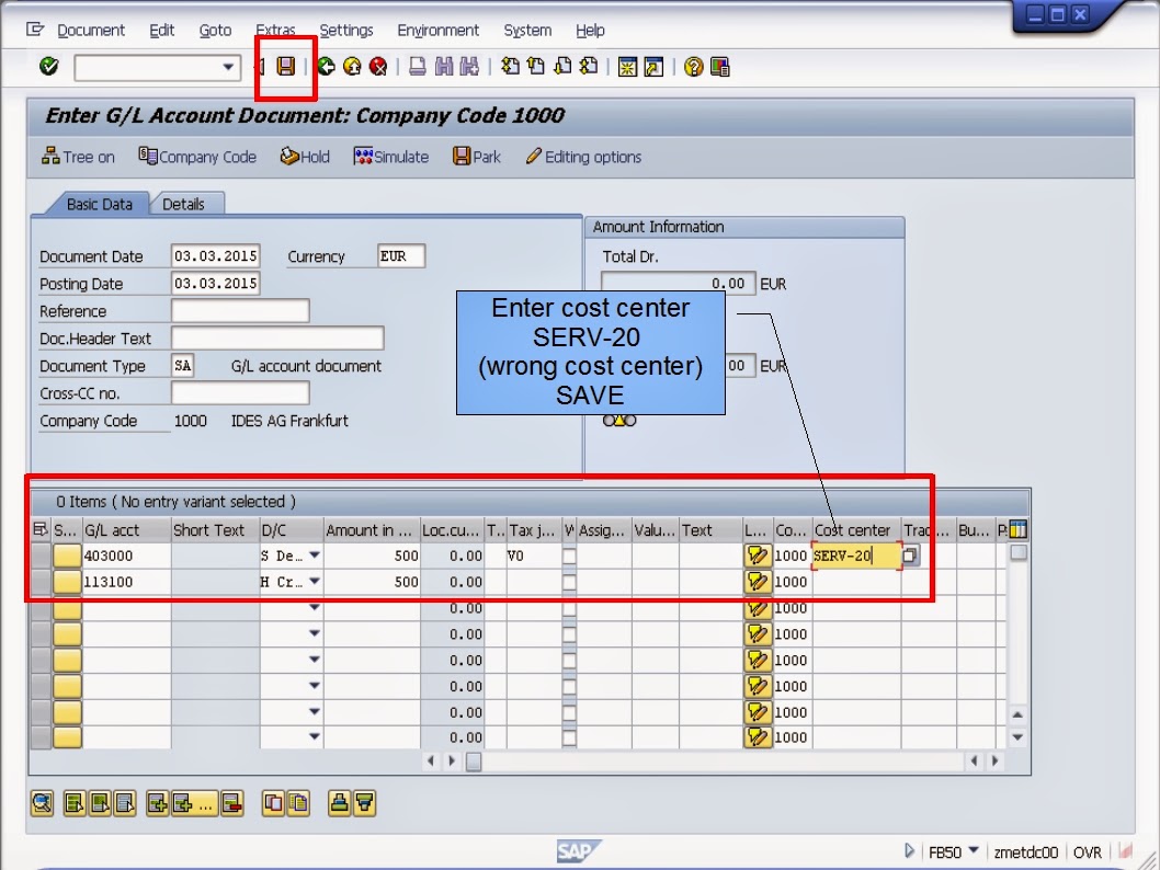 青蛙SAP分享 Froggy's SAP sharing SAP CO Correct Posting Errors