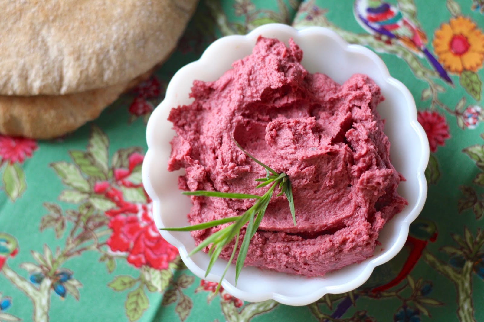 Roasted Beet Tarragon Hummus Diary of a Mad Hausfrau