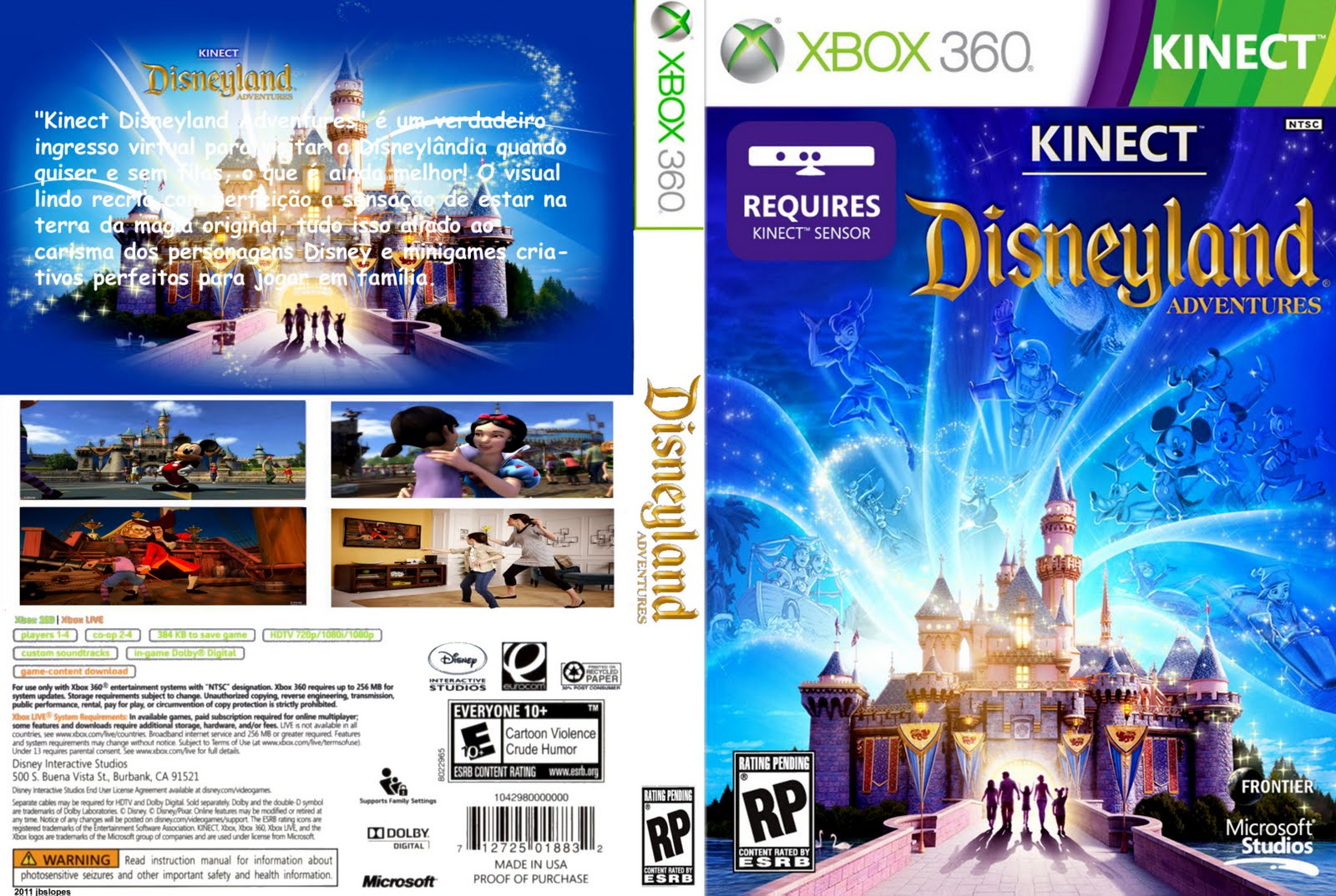 Capa Disneyland AdventuresCovers Filmes