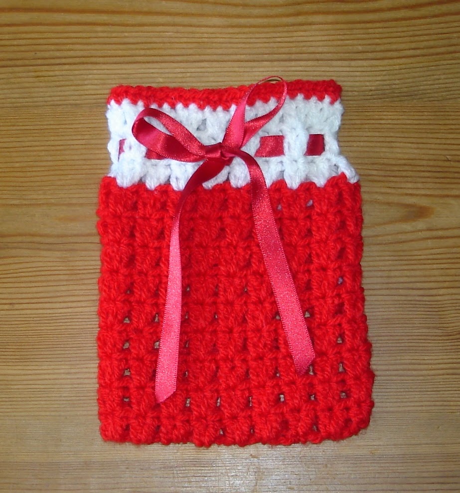 Marianna's Lazy Daisy Days Easy Crochet Gift Bags with Chocolates Inside