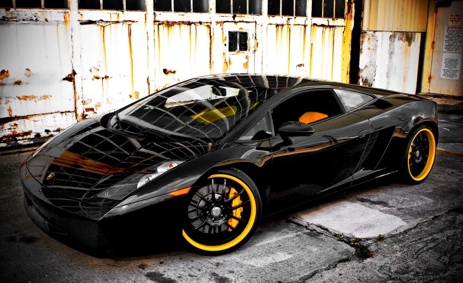 Black Lamborghini Gallardo