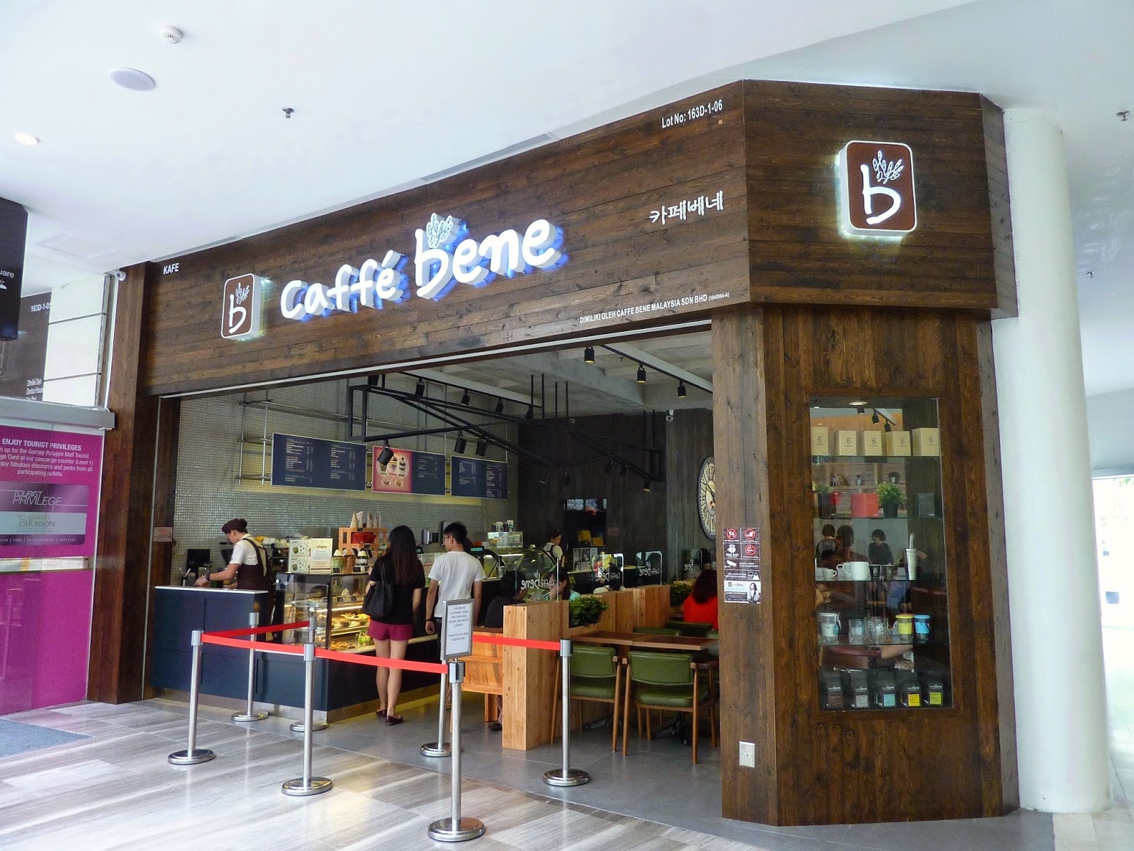 Korean franchise Caffé Bene (카페베네) gained its first foothold in Penang rece...