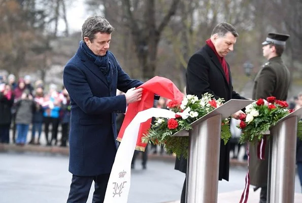 Crown Prince Frederik and Crown Princess Mary visited Latvia. President Raimonds Vējonis and First Lady Iveta Vējone