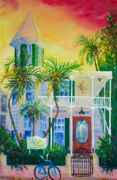 "ARTIST HOUSE SUNSET"