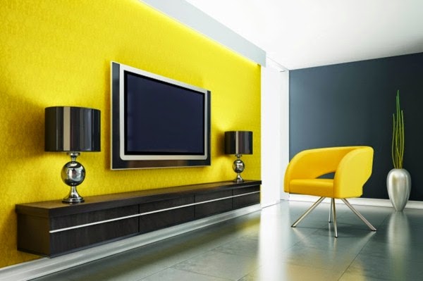 Modern TV wall &#8211; for a more pleasant evening!