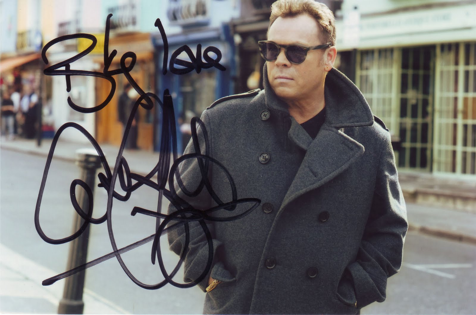 The King Karl I of Romania Autograph Museum: Ali Campbell