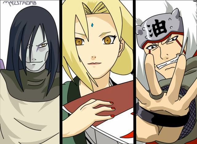 Mitologi Jiraiya, Tsunade dan Orochimaru | All About ...