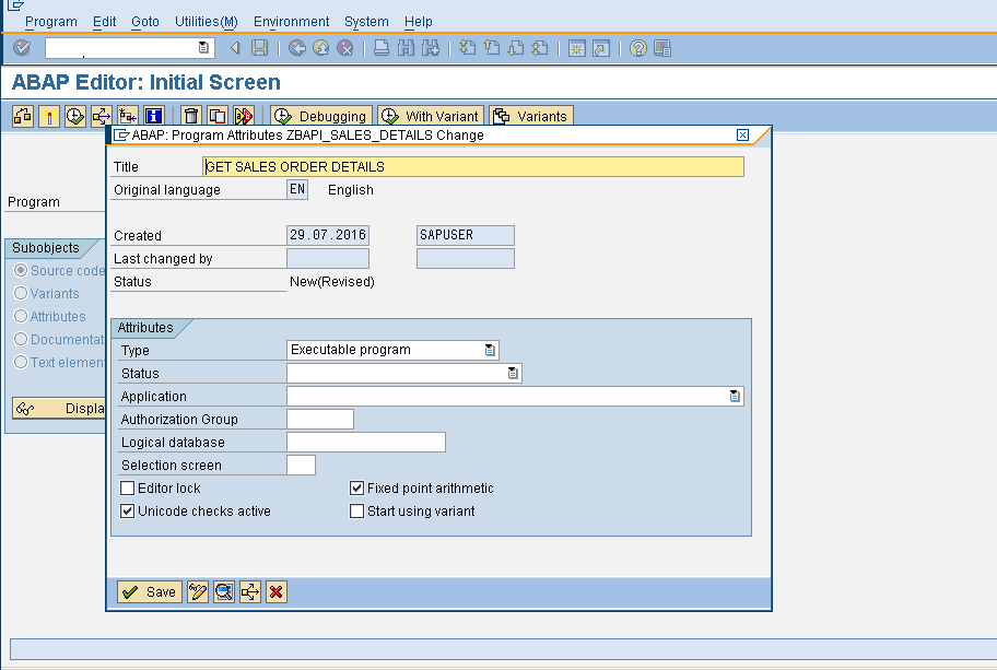 Calling BAPIs from SAP-ABAP ( Ex : BAPI_SALESORDER_GETSTATUS )