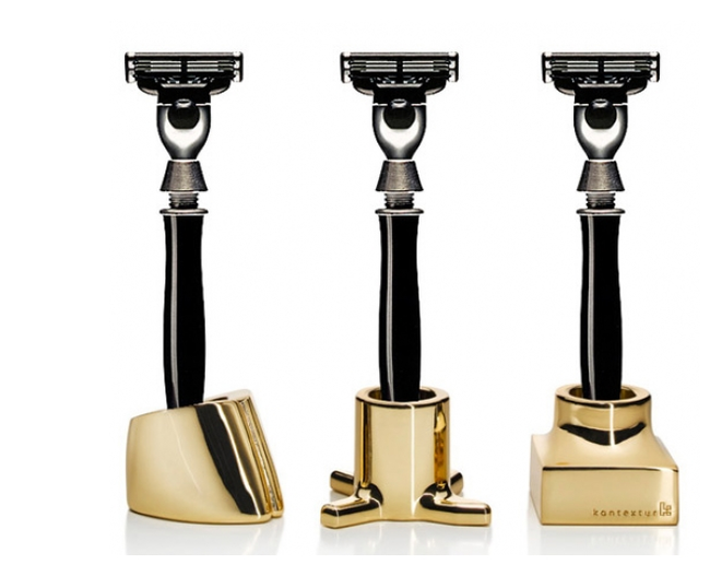 Lulu Belle Design I WANT...THESE GOLD TOOTHBRUSH HOLDERS