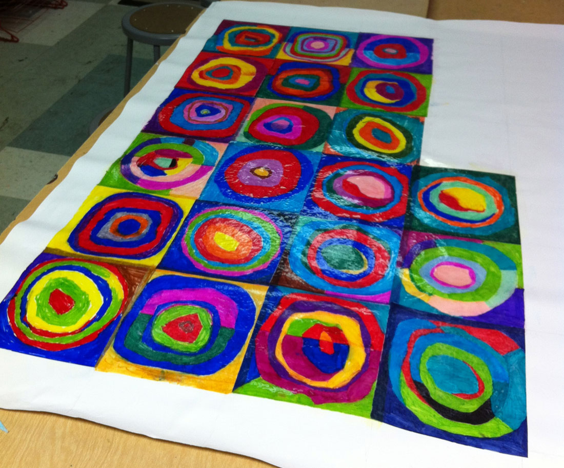 Group art projects for kids