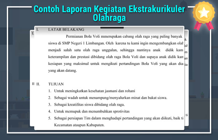 Contoh Laporan Kegiatan Ekstrakurikuler Smp Seputar Laporan