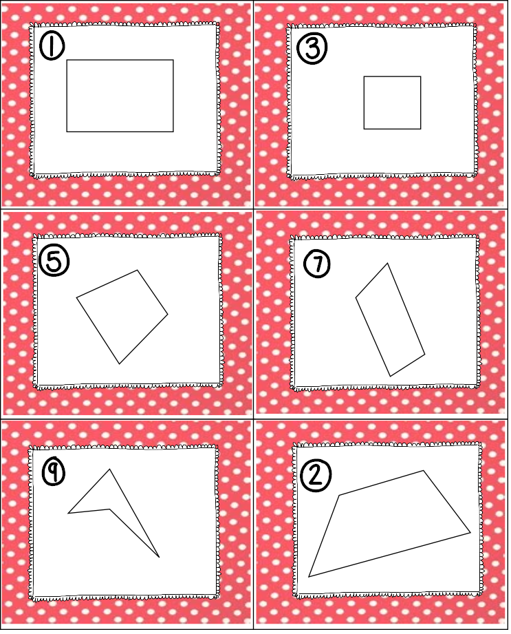 Teaching is Colorful: Quadrilaterals Freebie!!