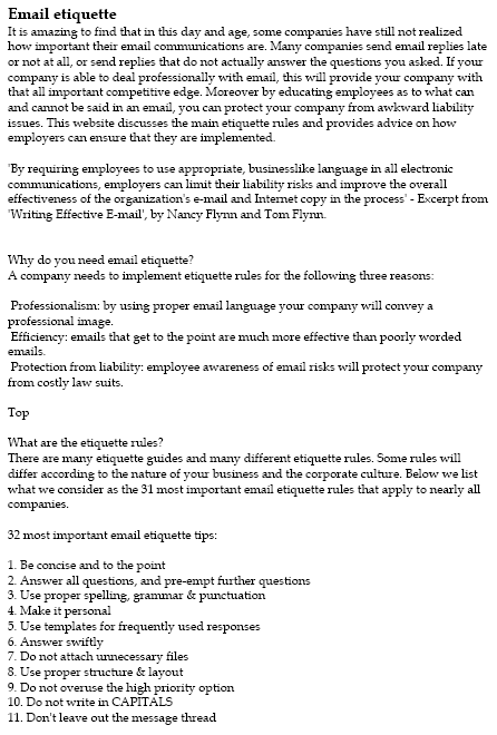 Business Email Etiquette Slim Image Business Email Etiquette