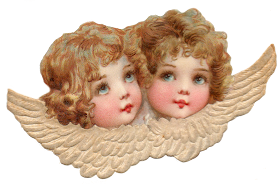 Leaping Frog Designs: Cherubs Angels Lace Free PNG Image Victorian ...