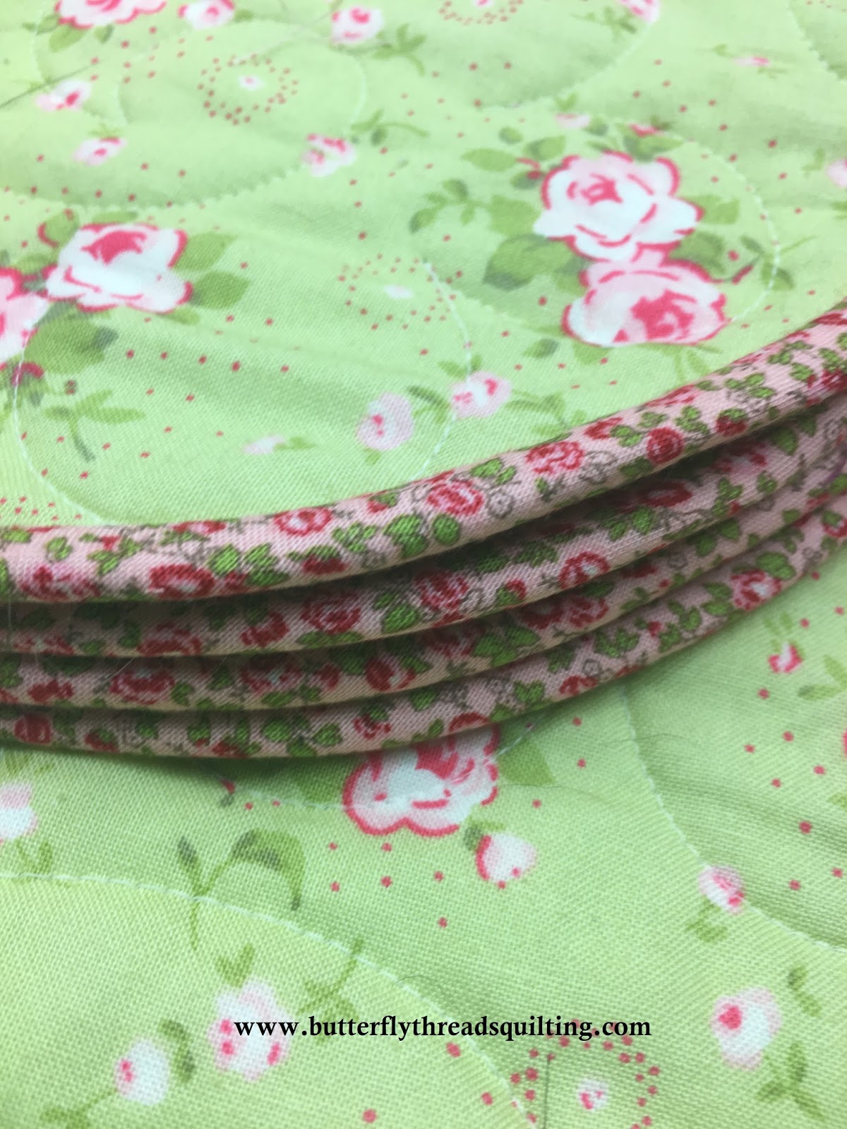 Butterfly Threads How To Make a Scalloped Quilt Binding