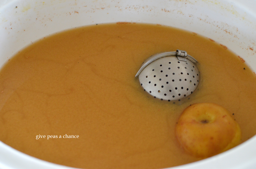 Give Peas a Chance Crock Pot Spiced Holiday Wassail