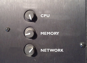 Tuning knobs for CPU, Memory, Network.