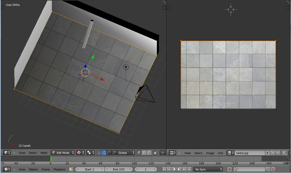 Cara Menambahkan Texture Pada Objek - Black Blender || Semua Tutorial ...