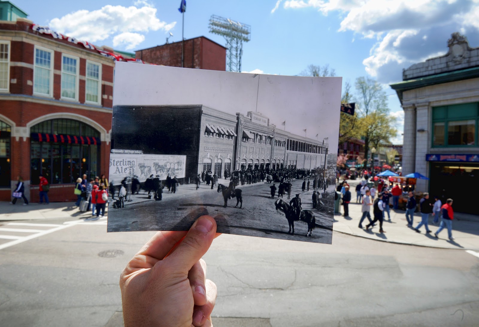 Ivins Images Blog Fenway Park Opening Day 1912/2012