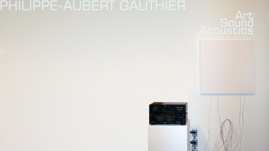 Philippe-Aubert Gauthier :: Art, sound, and acoustics