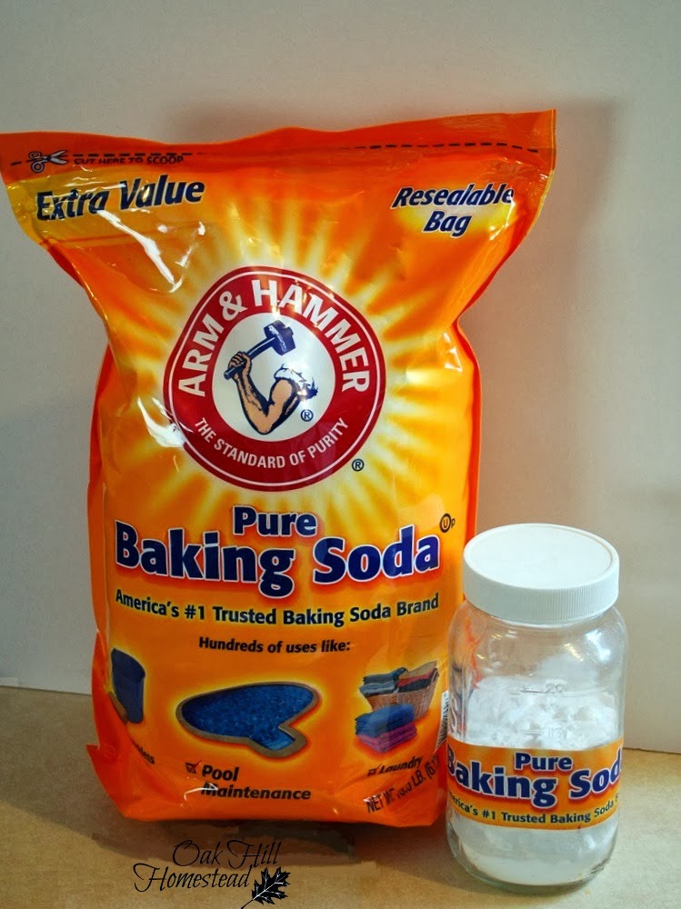 Baking soda is important to have on hand when you have goats.