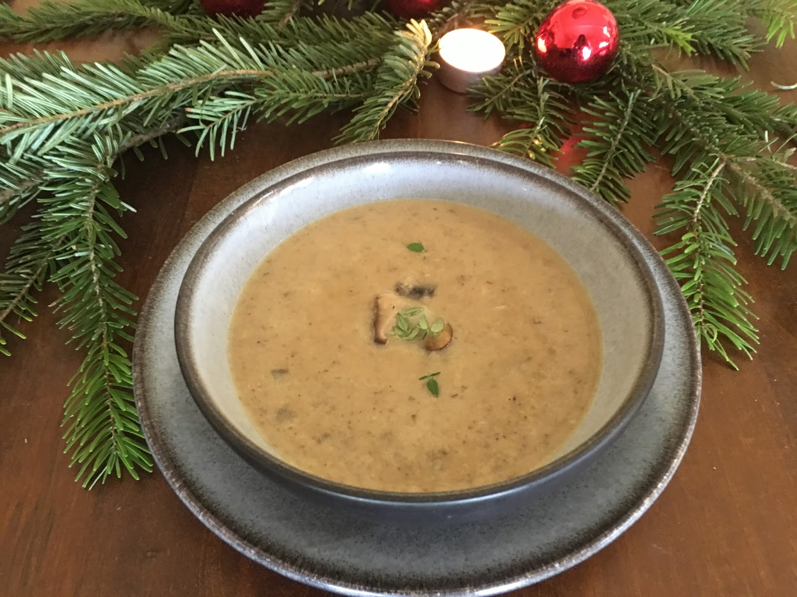 Chestnut Mushroom Soup mysavoryspoon