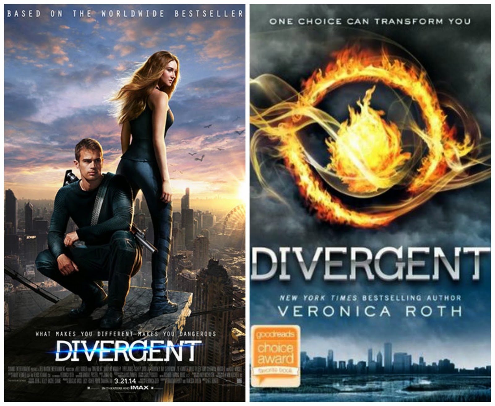 Juliana Grace Blog Space Divergent Book vs. Movie