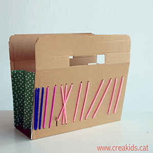 CreaKids: cesto de cartón