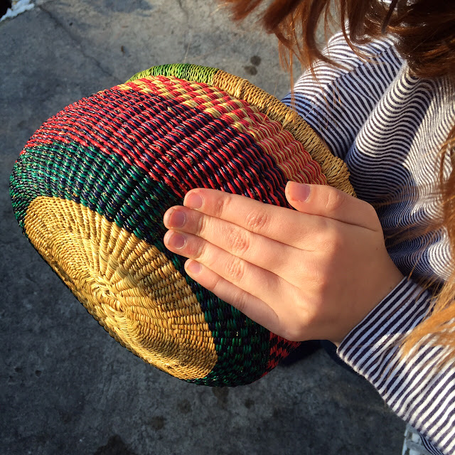 owlet How to shape & care for a bolga basket