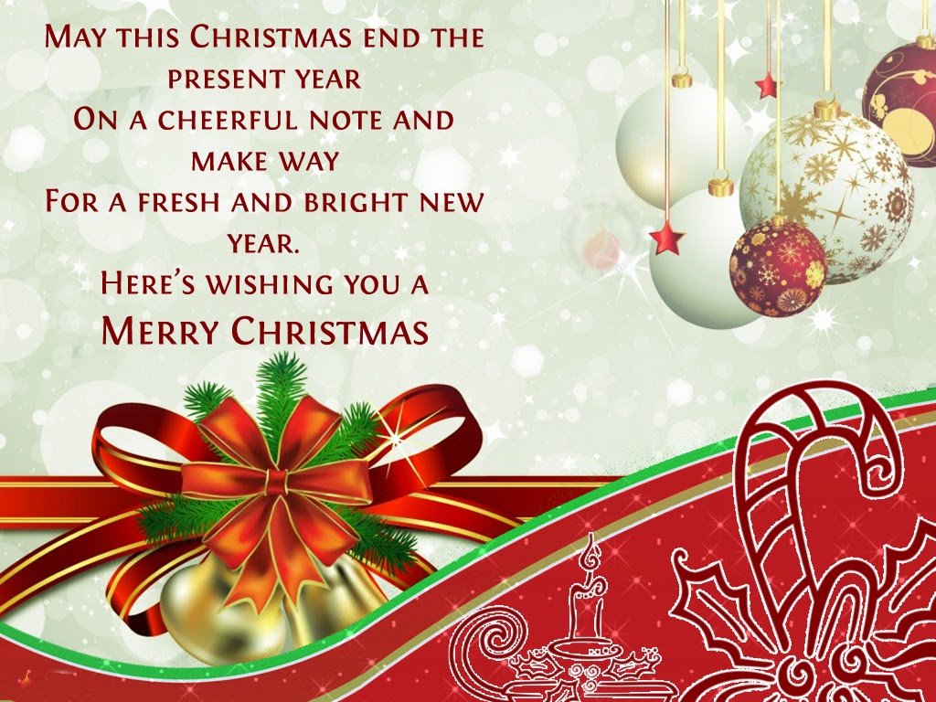 Christmas Wishes Words Greetings Merry Ce