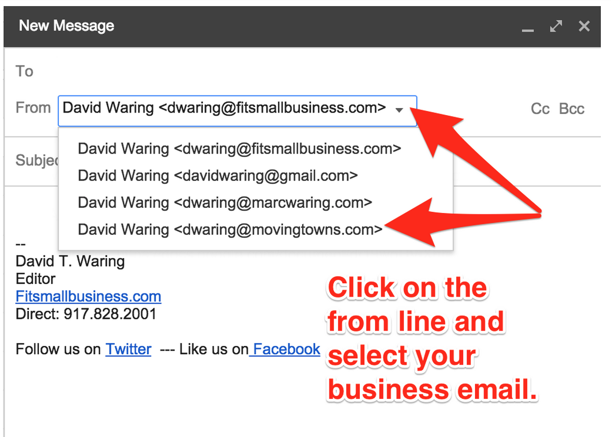 email for gmail business