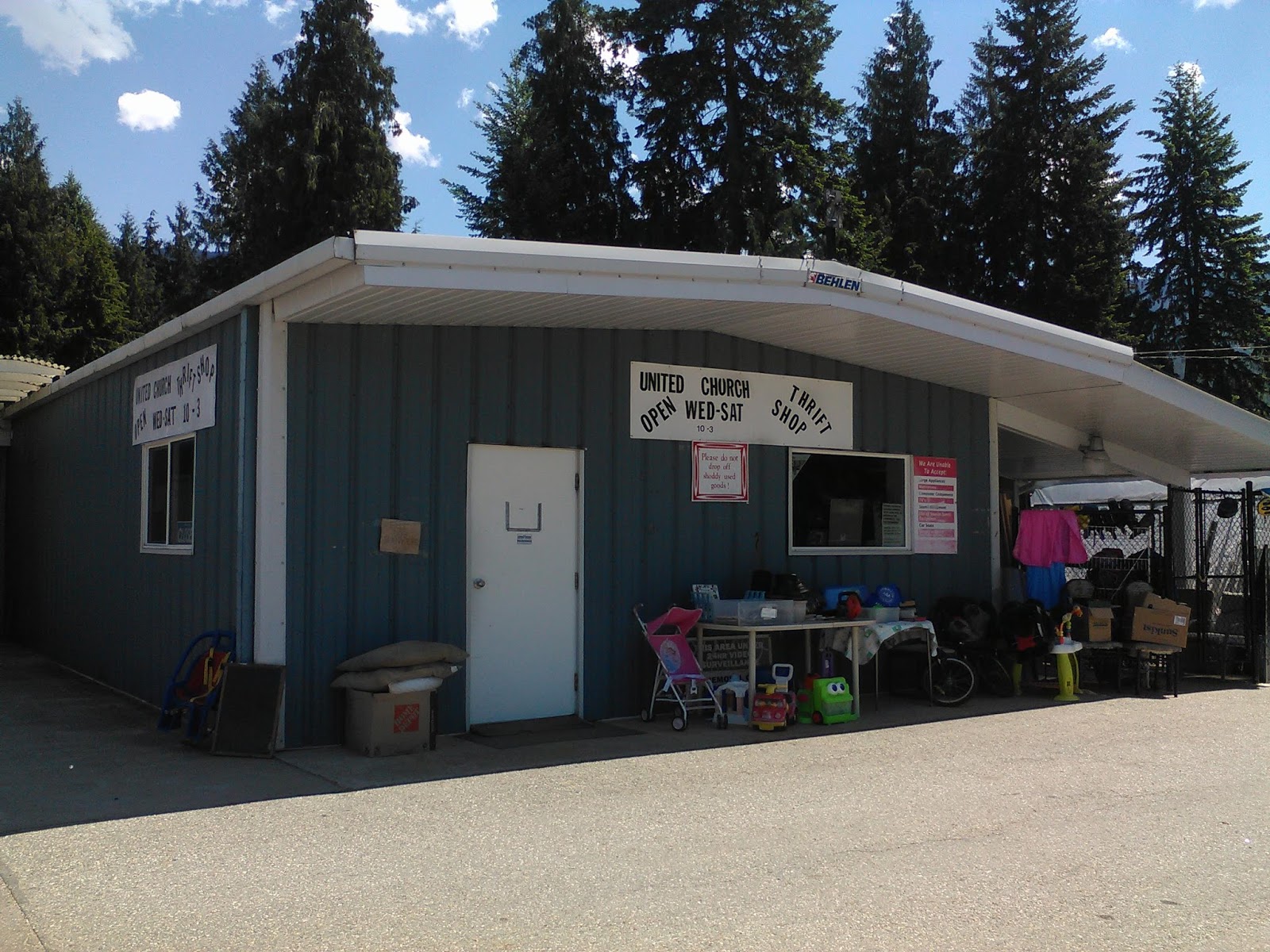 Nonprofit Thrift Shops in British Columbia North Okanagan and Shuswap