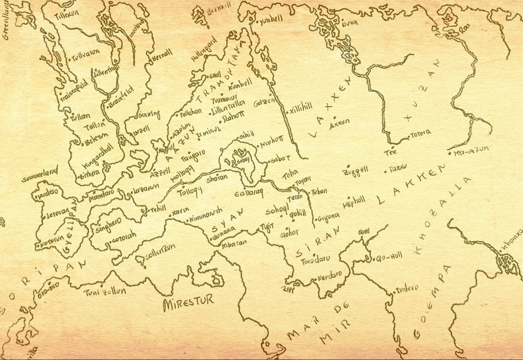 Mapas Fictícios - Global Press™