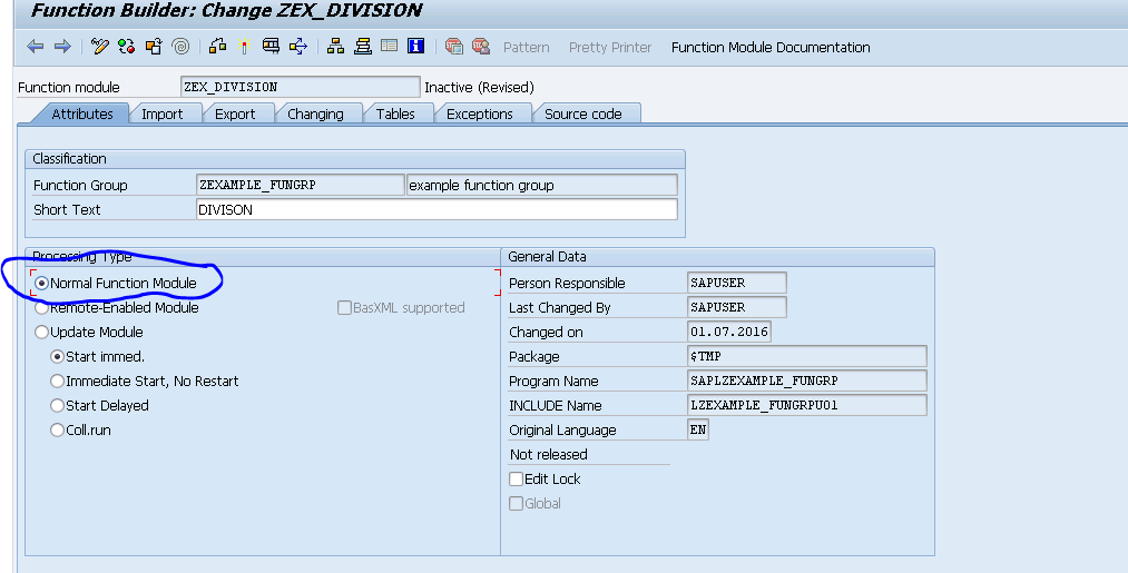 SAP TECH: Simple example ( Division operation ) for creating Normal ...