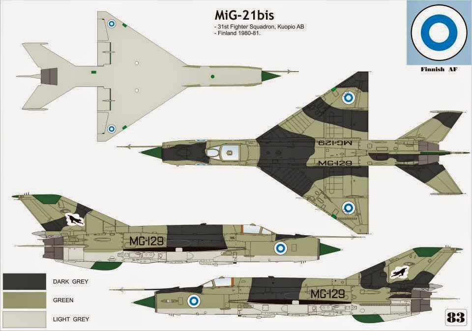 Чертежи миг 21 бис