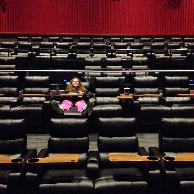 Away From The Things Of Man Reclining at the Movies