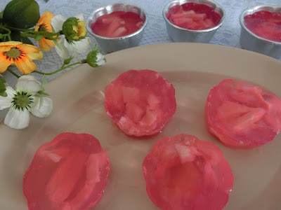 Resipi agar-agar berperisa ros sedap makan ketika cuaca panas