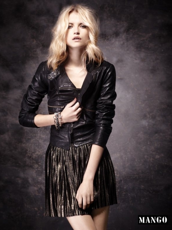 Mango Holiday 2011 Lookbook featuring Anabela Belikova