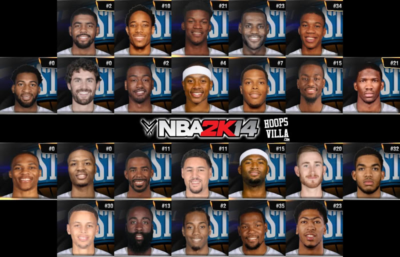 NBA 2k14 Roster update - January 21, 2017 - All Star 2017 Roster - HoopsVilla