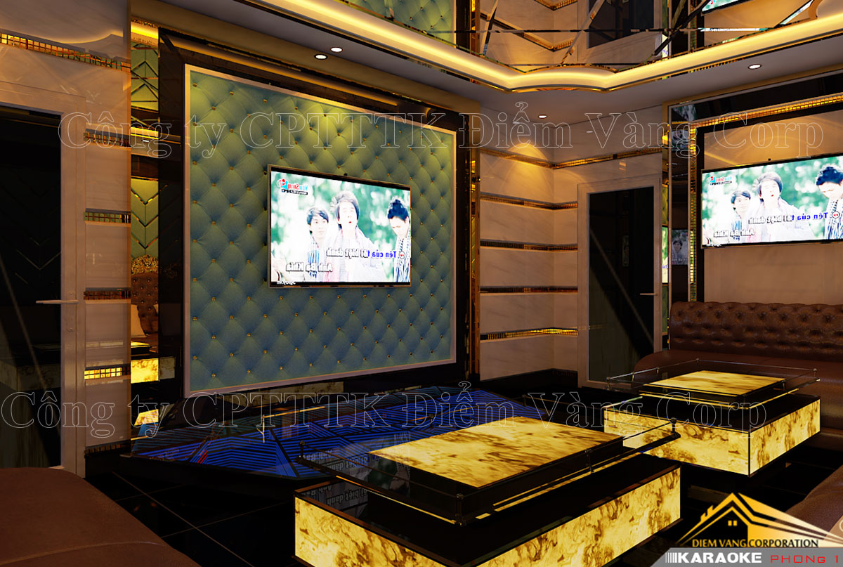 Thiết kế phòng karaoke 3D Ảnh Full chất lượng cao 45