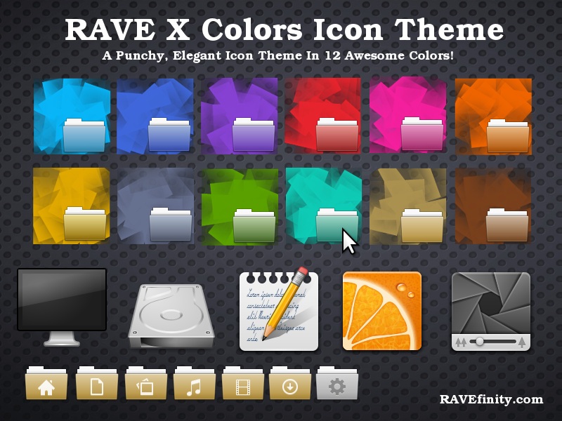 rave-x icons