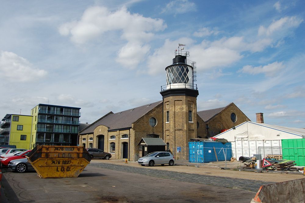 Trinity Buoy Wharf lighthouse